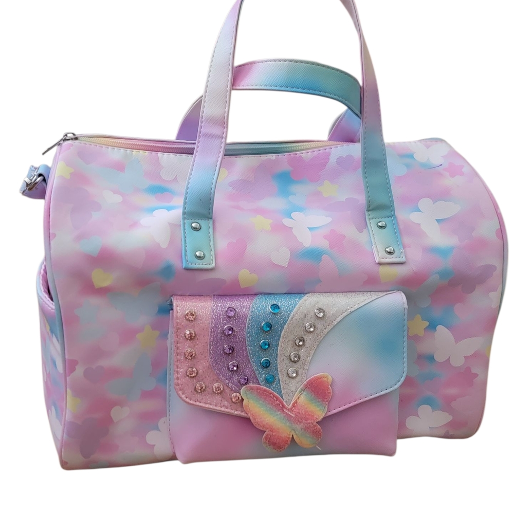 Pastel Butterfly Women's Bag